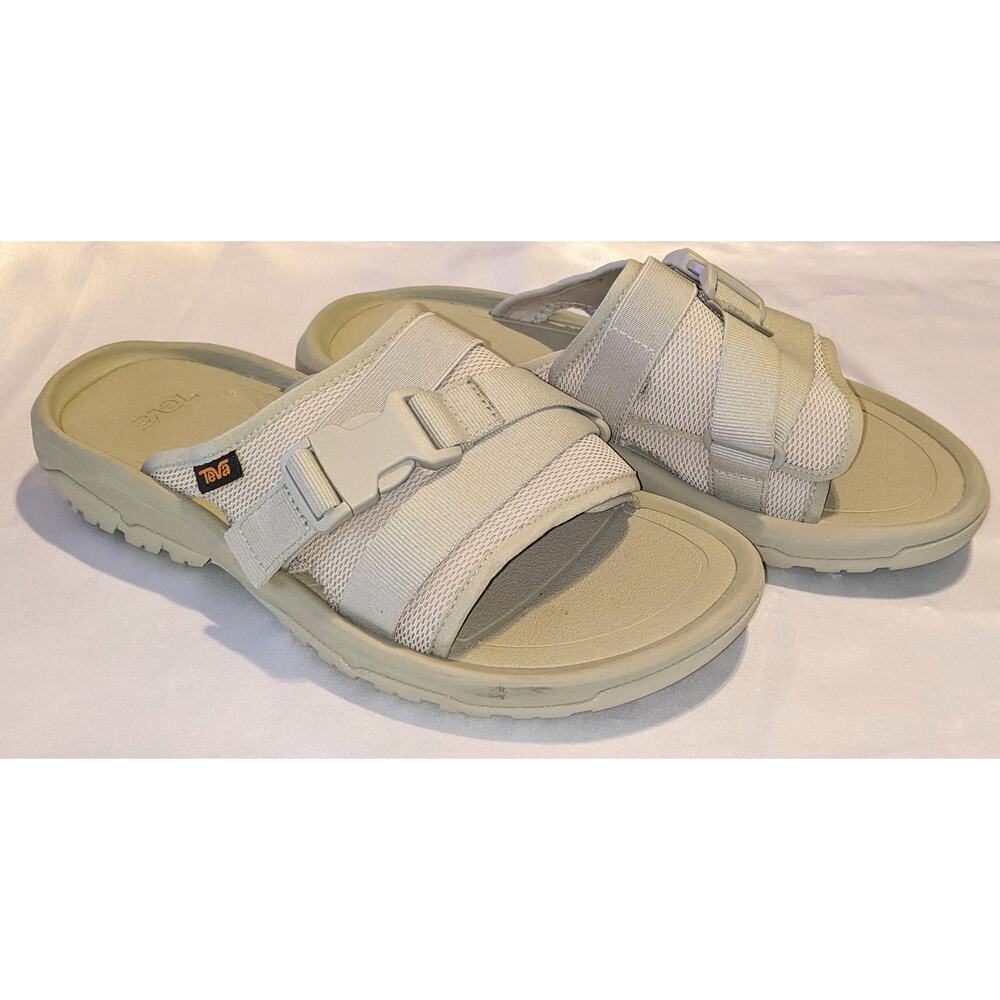 Teva Women's Hurricane Verge Slide Sandals Eucalyptus 1136210 EUC Size 11